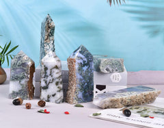 AMOYSTONE emotional wellbeing tool supports reflective sessions.