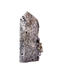 AMOYSTONE natural sphalerite tower for home decor and meditation focus