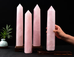 AMOYSTONE rose quartz gift idea for crystal lovers.