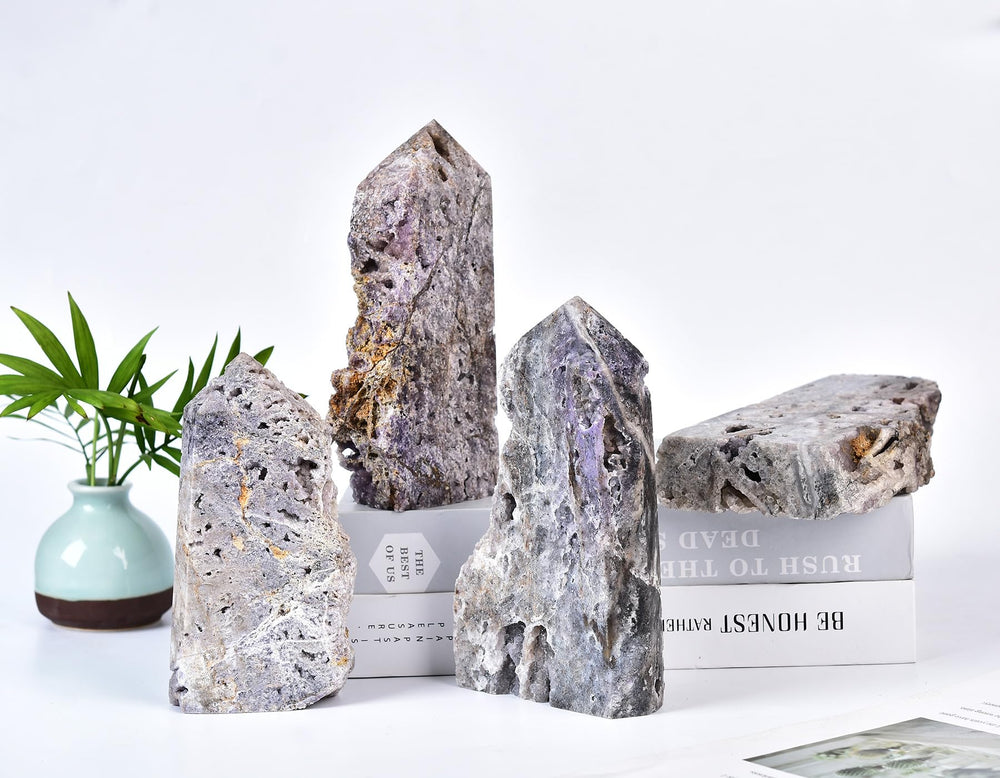 AMOYSTONE sphalerite wand demonstrating energy focus for targeted use