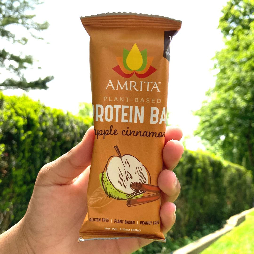 Amrita bars texture close-up emphasizes chewy texture and seed crunch.