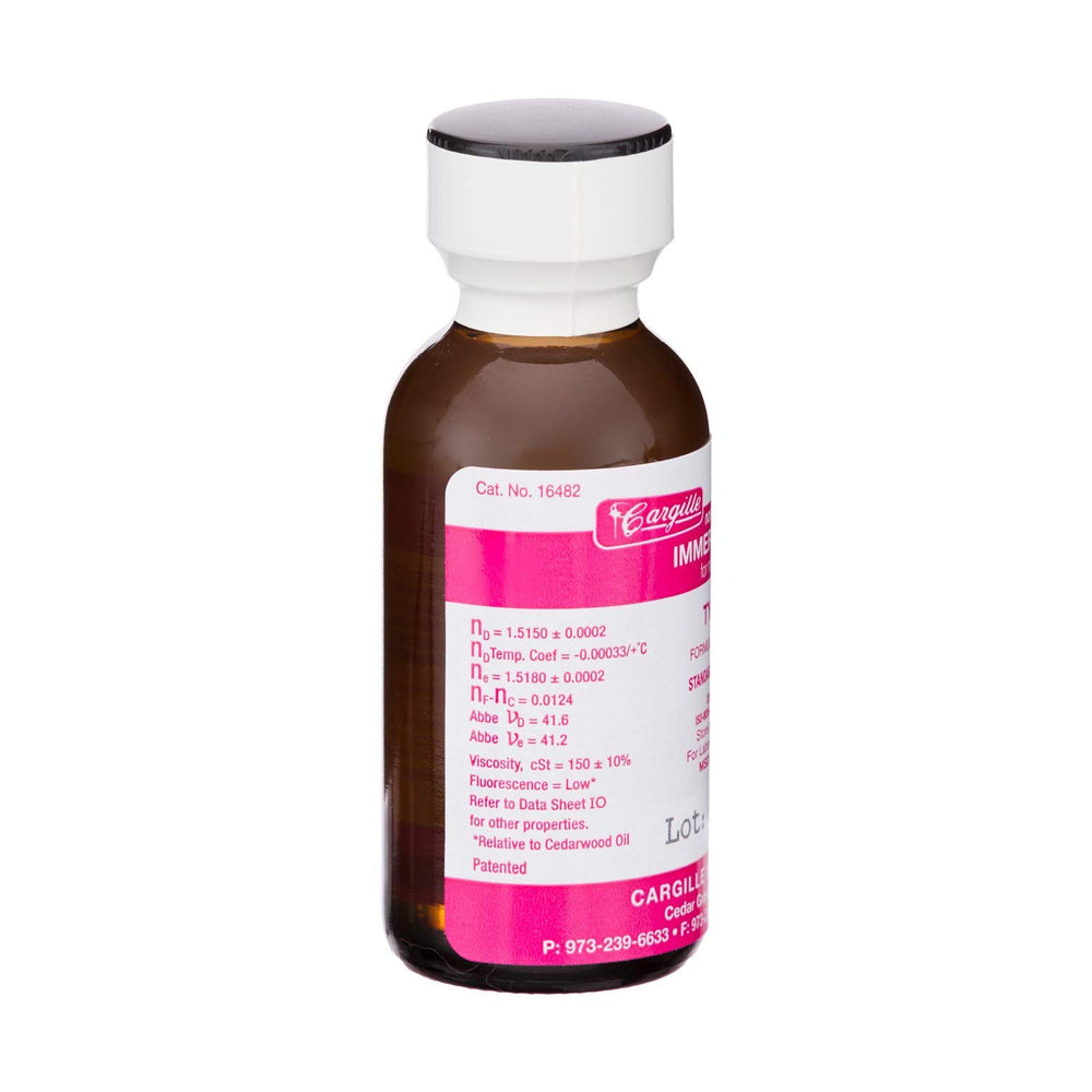 AmScope Type A immersion oil bubble-free application supports reliable microscopy results.