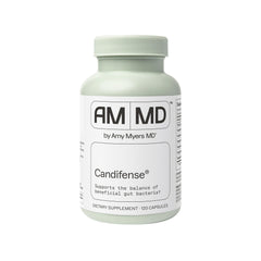 Amy Myers MD Candifense bottle front for daily digestive support