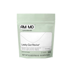 Amy Myers MD Leaky Gut Revive bottle showing gluten-free gut support formula