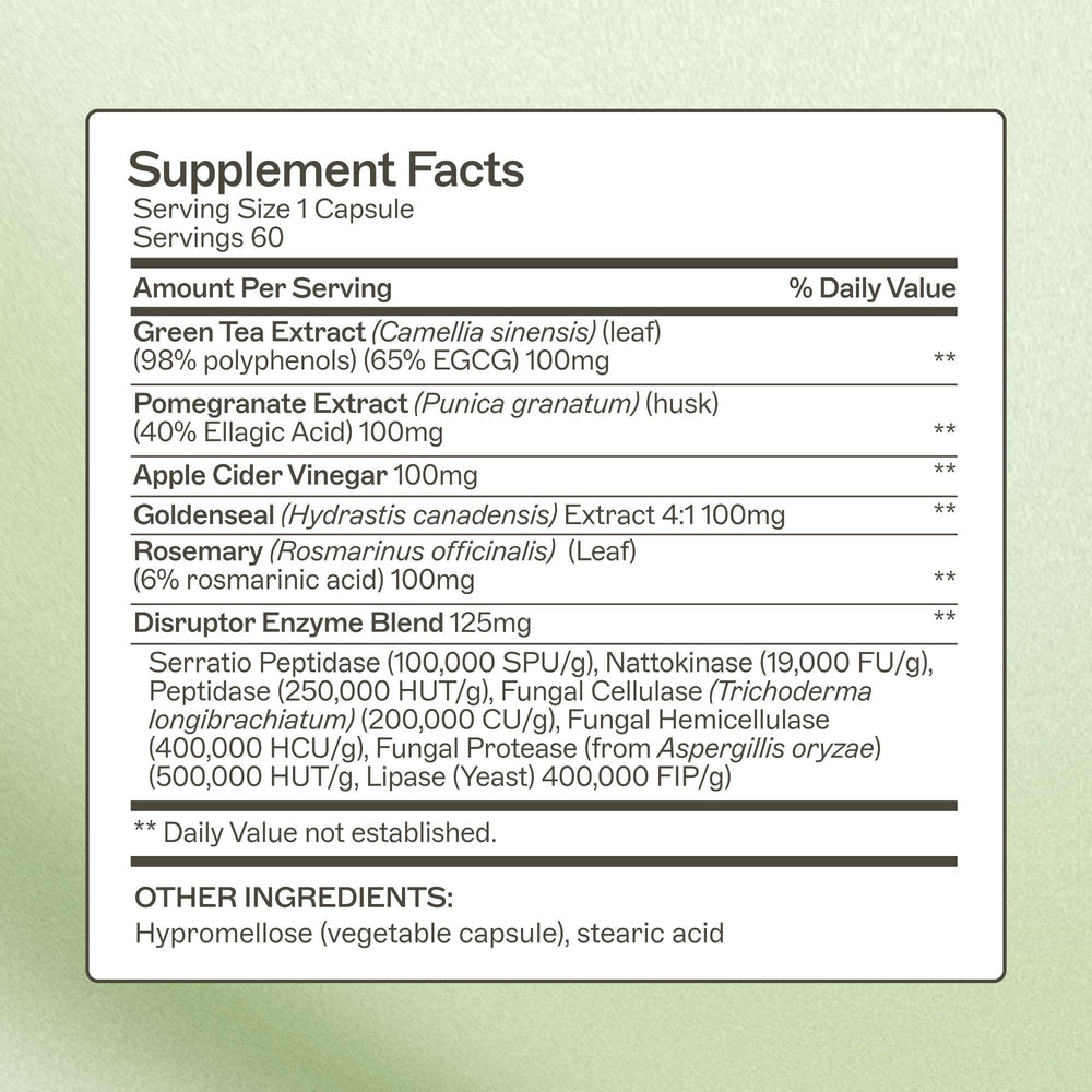 Amy Myers MD Probiotic 100 Billion promotes beneficial microflora in the GI tract.