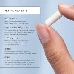 Amy Myers MD Rest & Restore bottle highlights melatonin with calming sleep support.