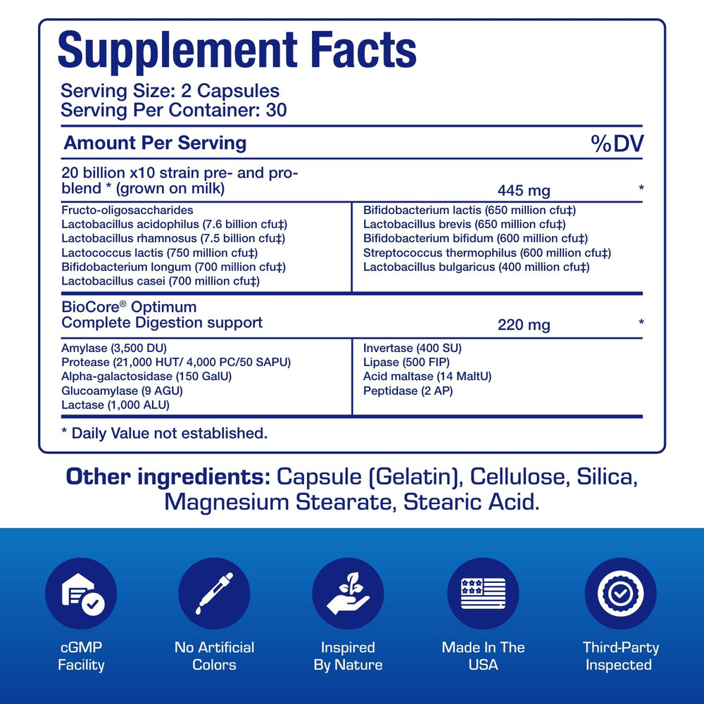 Anabolic Laboratories broad-spectrum enzymes visual conveying comprehensive digestion support.