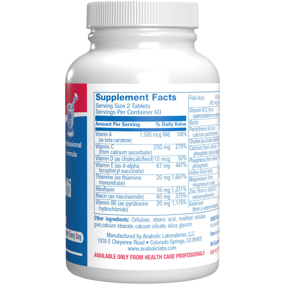 AVED daily multivitamin tablets closeup highlighting wide nutrient coverage.