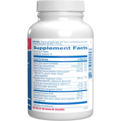Anabolic Laboratories Clinical Calcium Complex label close-up with dosing and ingredient highlights.
