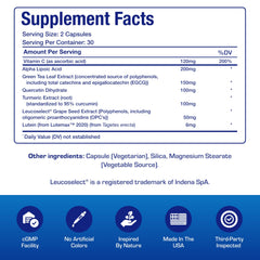 Anabolic Laboratories Quercetin herbal extracts suggesting seasonal comfort possibilities.