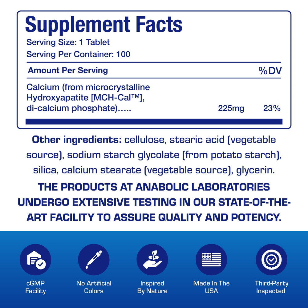 Anabolic Laboratories bottle cap detail showing secure packaging quality