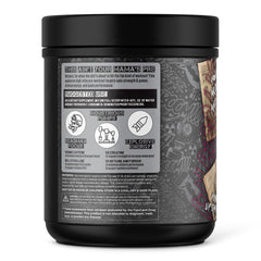 Anabolic Warfare Defcon1 being poured into a shaker for quick pre-workout mix.