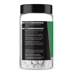 Anabolic Warfare Project Cuts bottle side highlighting ingredients for body recomposition support