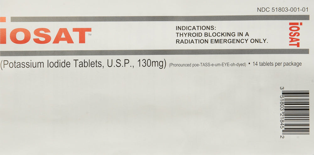 ANBEX iOSAT packaging shows five packs for easy distribution and stock.