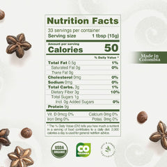 Ancestral Organics smoothie with protein visual emphasizing omega-3 rich plant protein