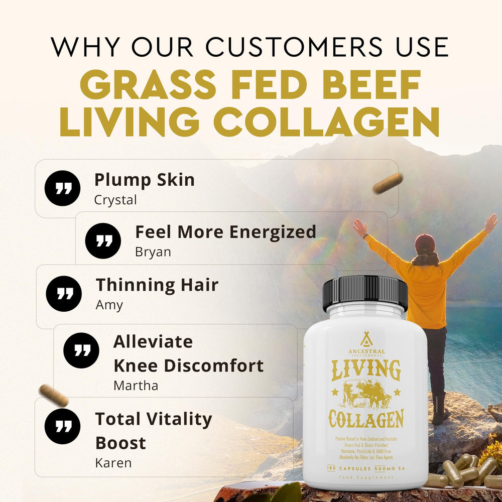 Ancestral Supplements active lifestyle shot promoting joint flexibility.