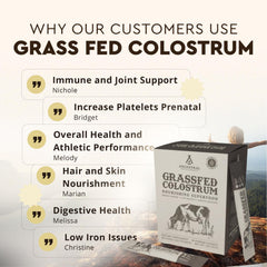 Ancestral Supplements travel-friendly colostrum packet for steady use away from home.