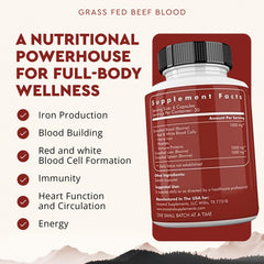 Ancestral Supplements liver-spleen capsules close-up show organ nutrient blend