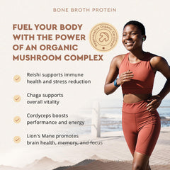 Ancestral Supplements shake blends smoothly in water for quick nourishment.