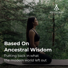 Ancestral Supplements third-party testing label indicating purity.