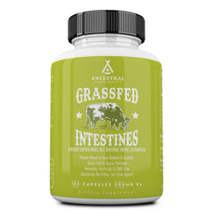 Ancestral Supplements Tripe bottle front for gut health support