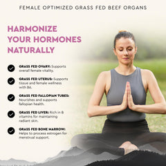 Ancestral Supplements beef organ women bone marrow capsule with stem cells