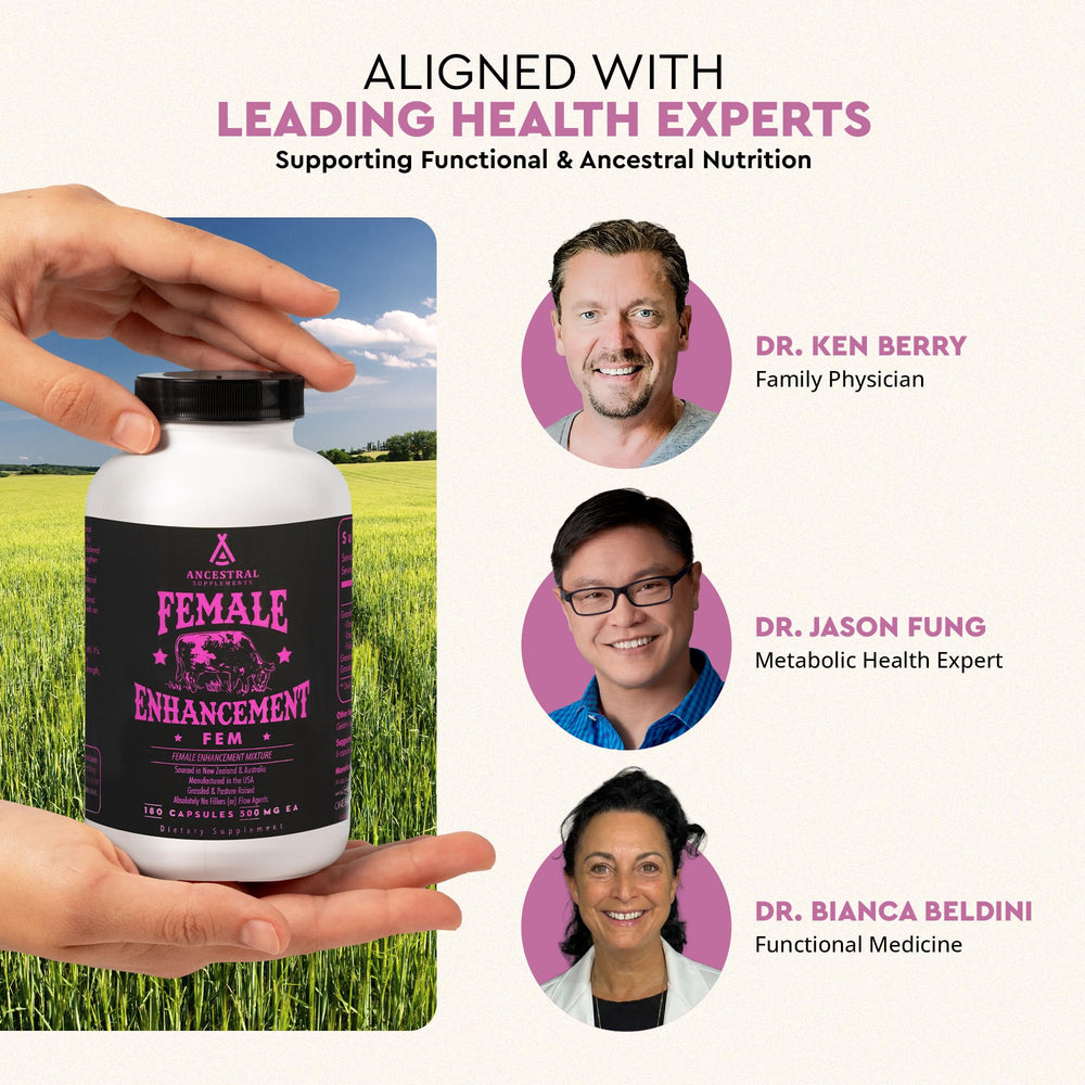 Ancestral Supplements beef organ women vitamin B12 capsule boosting vitality