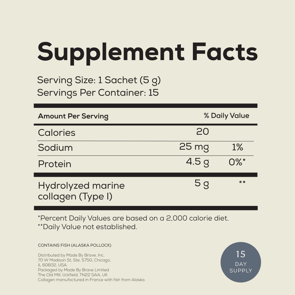Ancient + Brave Wild Collagen is keto-friendly and unflavored for versatile use.