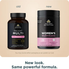 Ancient Nutrition capsules ready for easy daily intake and blood health support
