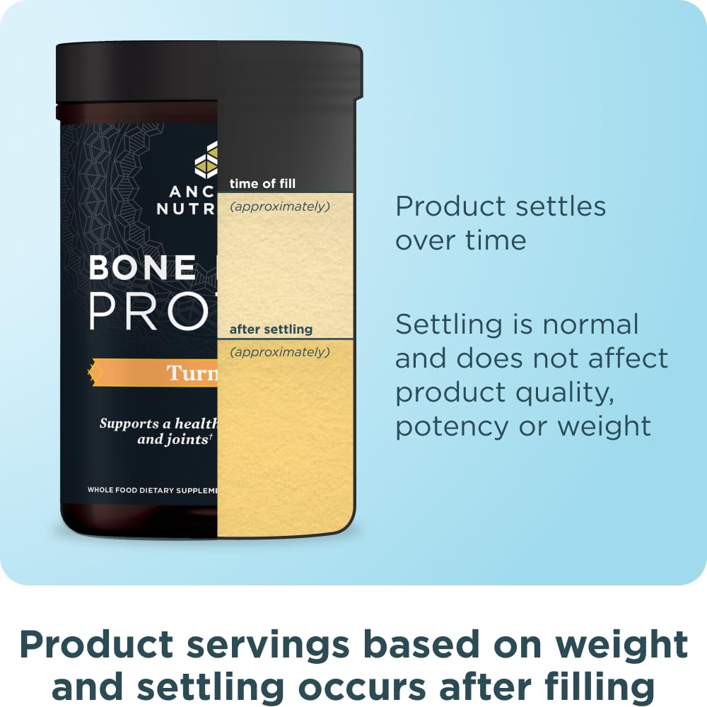 Ancient Nutrition beef bone broth concentrate bottle, high-quality ingredients.