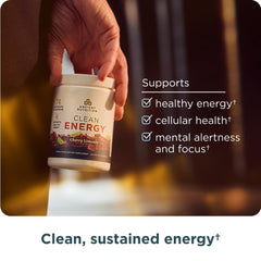 Focus-promoting benefits imply mental clarity with Ancient Nutrition Clean Energy Powder