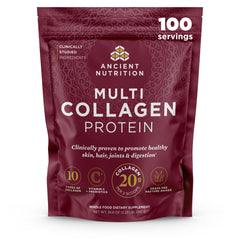 Ancient Nutrition Collagen Peptides bottle supports daily beauty and joint comfort