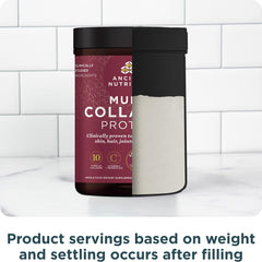 USA made Ancient Nutrition Collagen Peptides packaging non GMO