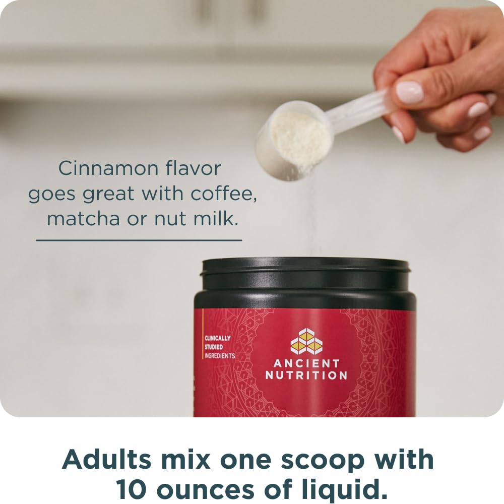 Ancient Nutrition collagen powder with coffee, ideal morning ritual