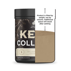 Dairy-free and gluten-free KetoCOLLAGEN packaging label