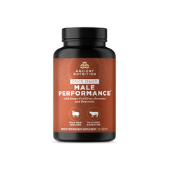 Ancient Nutrition Once Daily Organs for Men bottle front showing capsules for vitality support
