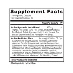 Ancient Nutrition Probiotics Ultimate capsules ready for daily use in a busy lifestyle.