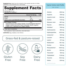 Ancient Nutrition travel packets on the go for beverages.