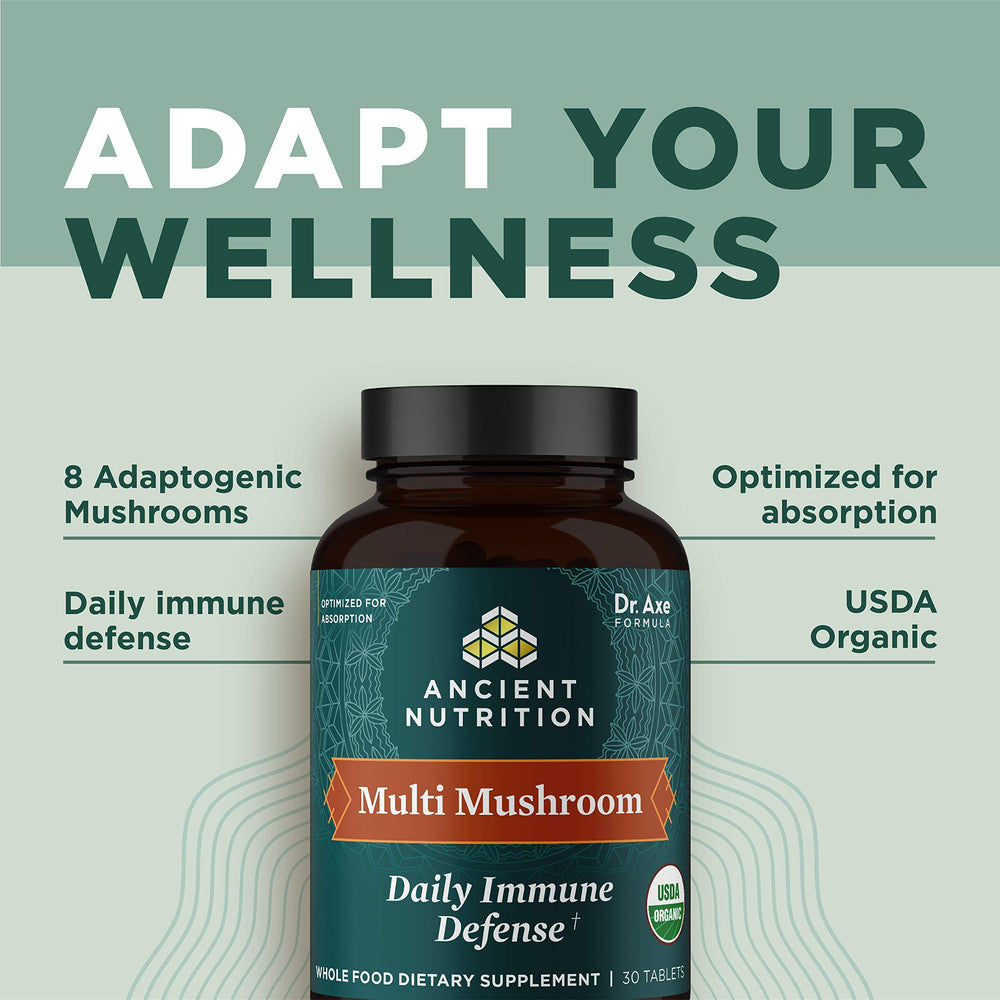 Ancient Nutrition turkey tail and maitake blend image for immune-support curiosity
