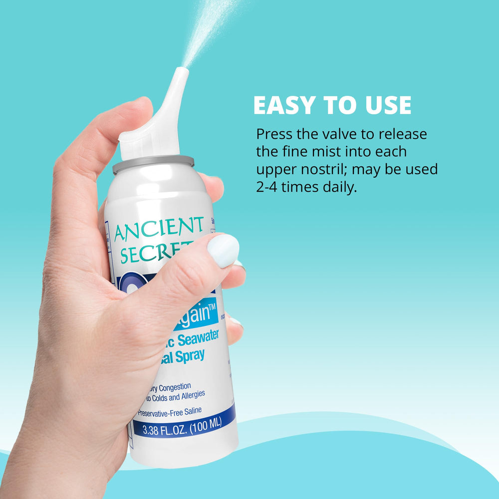Easy-to-use spray by ANCIENT SECRETS fits into daily routines.