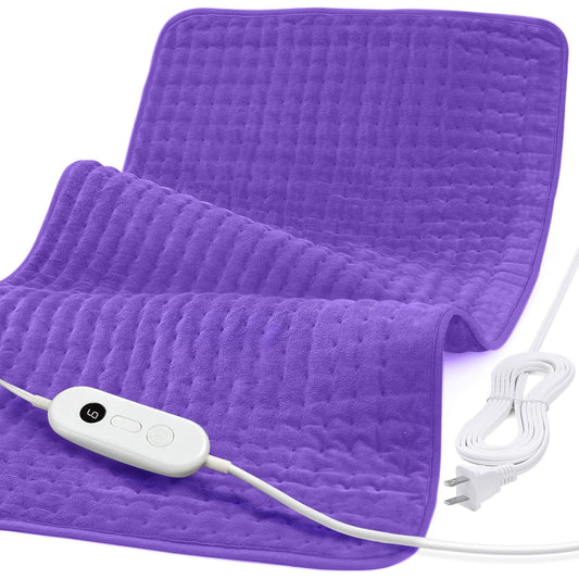 Andola heating pad large 33x17 cover close-up for even warmth