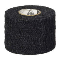 Andover PowerFlex Tape in black 2x6yd is a breathable cohesive wrap for everyday use.