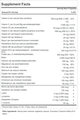 ANDREW LESSMAN Complete 900 capsules closeup highlighting ultra-fine powder for easy absorption