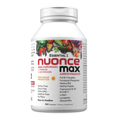 Andrew Lessman nuoncemax bottle front — high-potency daily multivitamin for adults.
