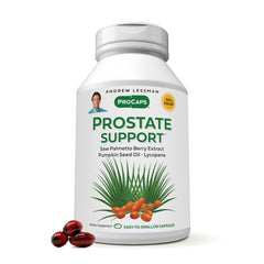 Andrew Lessman Prostate Support with saw-palmetto berry extract for urinary comfort.