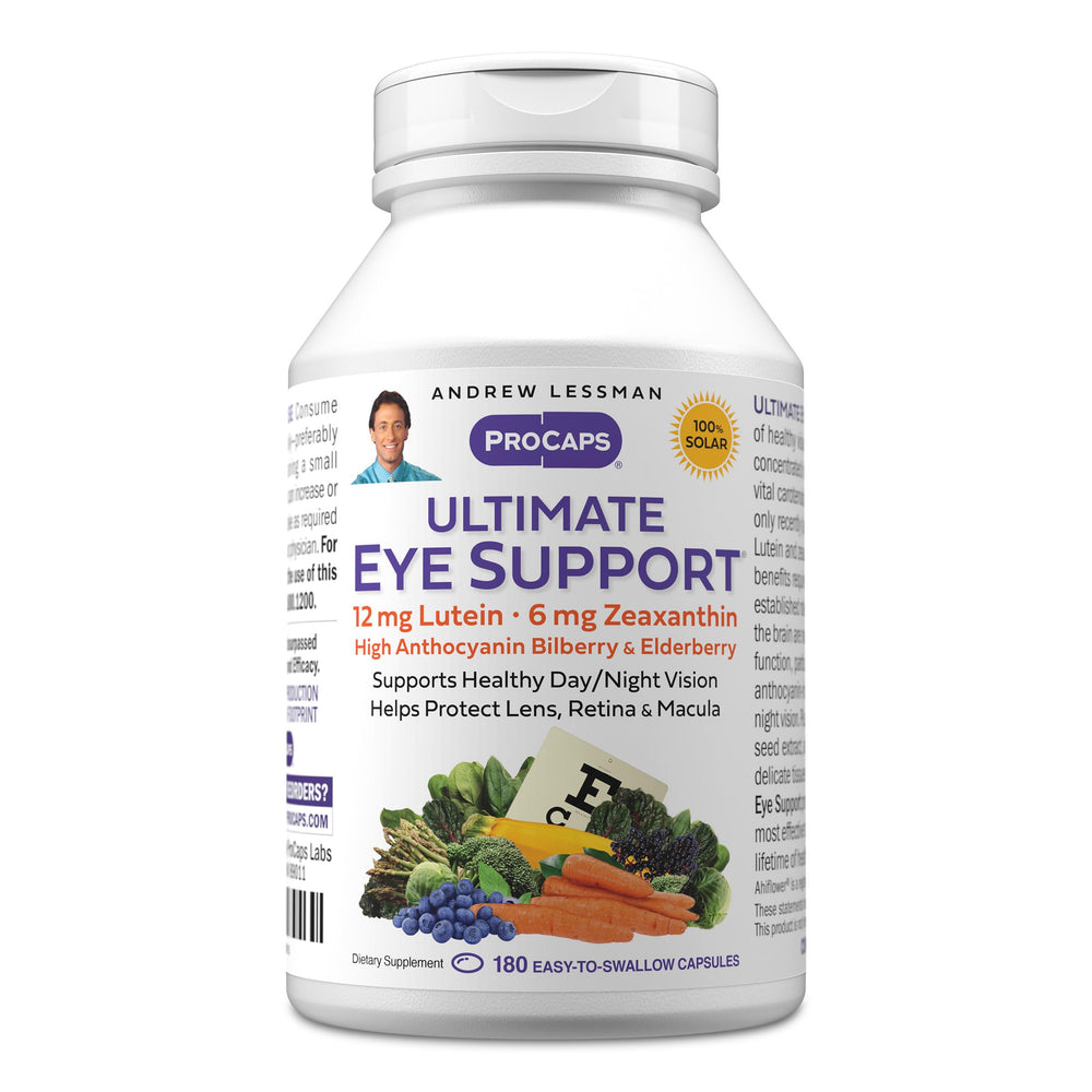 Andrew Lessman Ultimate Eye Support bottle for daily eye health routine