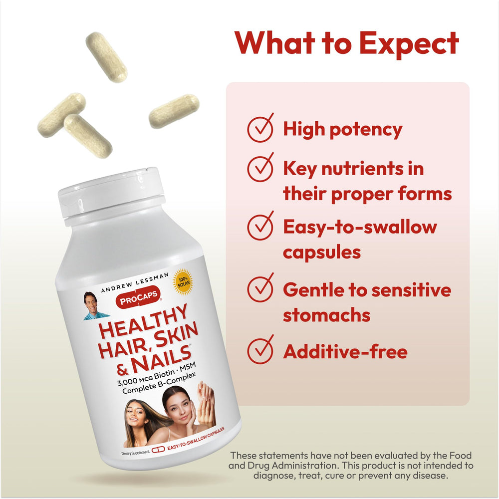 Andrew Lessman ingredients label reveals a clean, allergen-conscious formulation.
