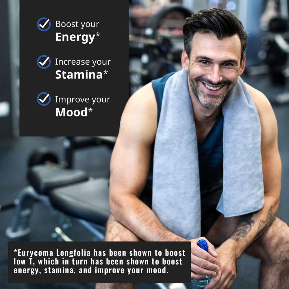 Workout scene with Andro400 Max suggests support for active performance goals.