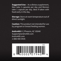 Andro400 Ultra Max T Forslean visual hints at metabolic balance for daily energy