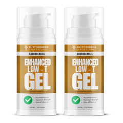 Androgenesis Enhanced Formula bottle close-up for premium topical use.